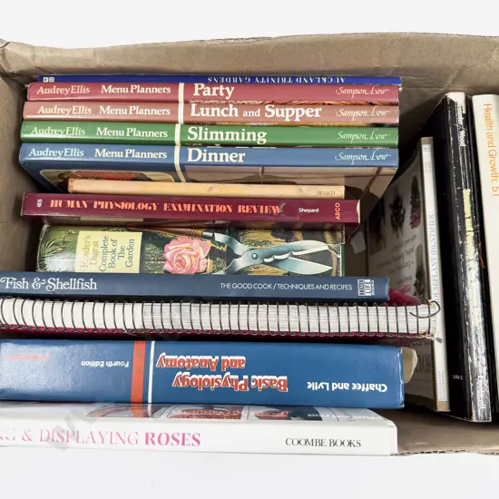 Box Qty of Assorted Books