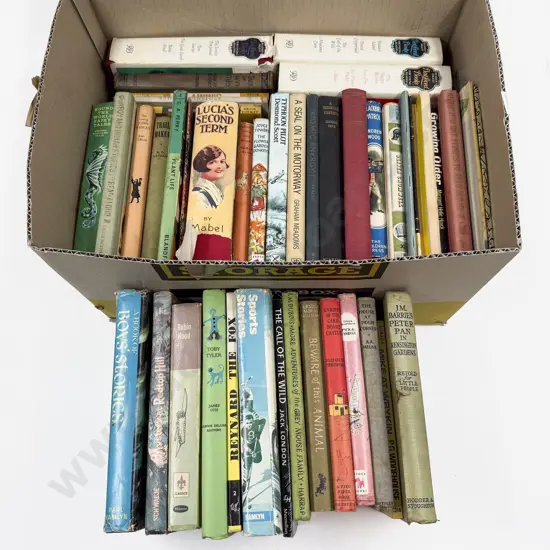 Box Qty of Assorted Vintage Childrens Books