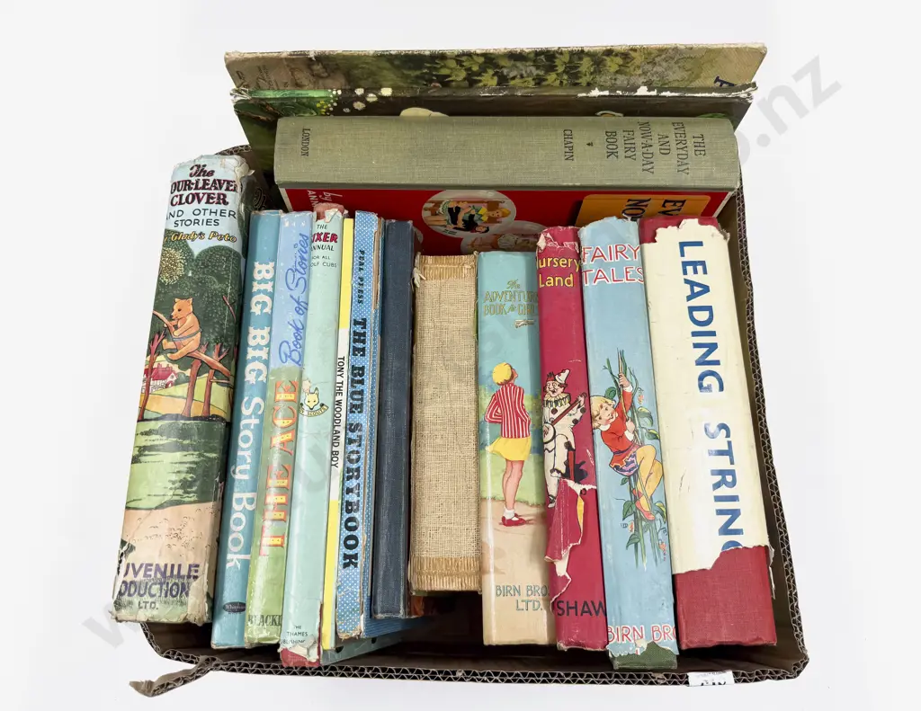 Box Qty of Assorted Vintage Childrens Books Image 1++