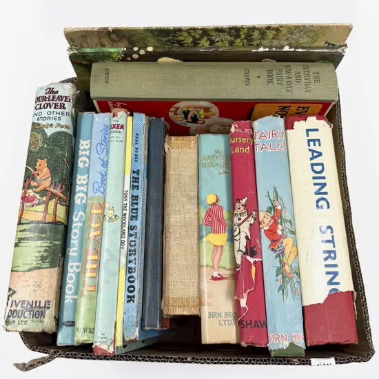 Box Qty of Assorted Vintage Childrens Books