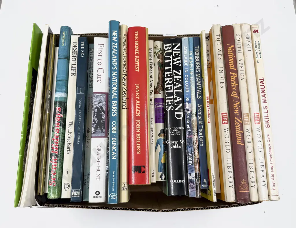 Box Qty of Assorted Books Image 1++