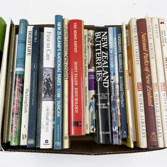 Box Qty of Assorted Books