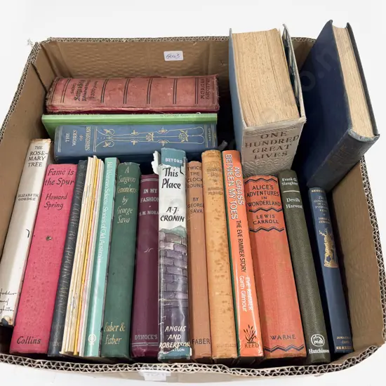 Box Qty of Assorted Books