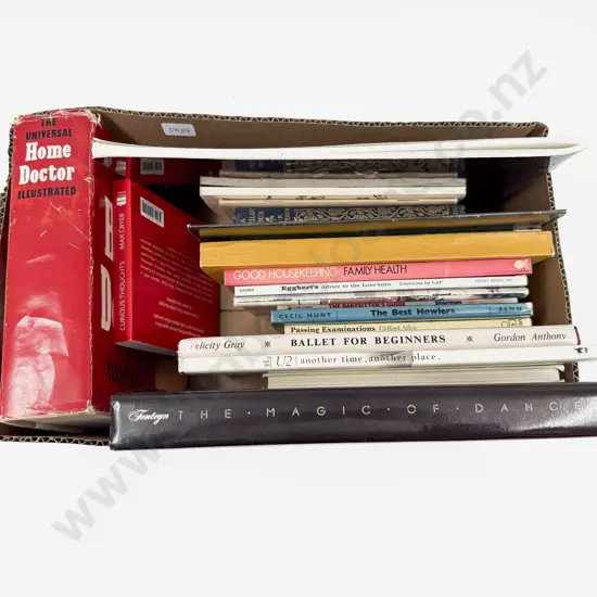 Box Qty of Assorted Books
