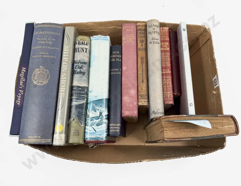 Box Qty of Assorted Books Image 1++