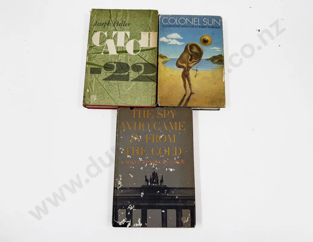 Three Vintage Spy Novels Image 1++