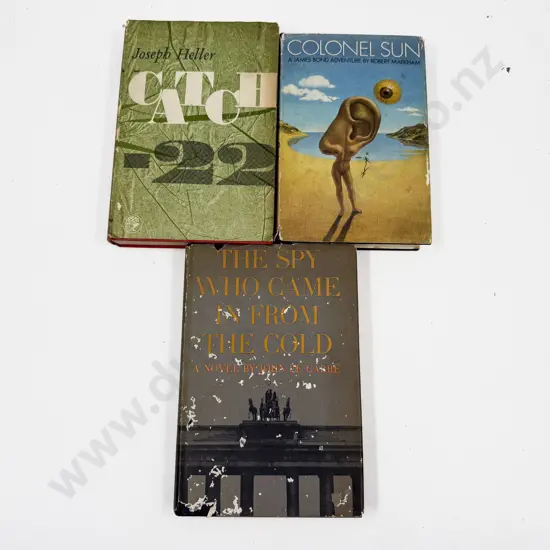 Three Vintage Spy Novels