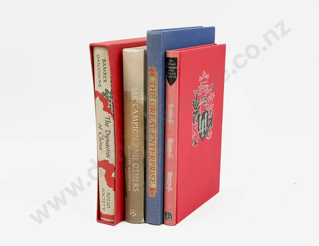 Four Assorted Folio Society Volumes Image 1++