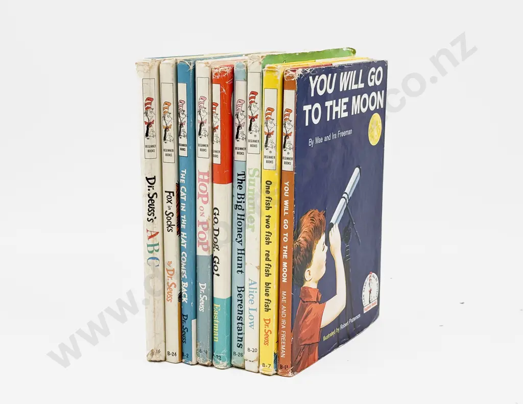 Nine Vintage Doctor Suess Beginner Books Image 1++