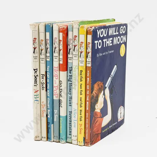 Nine Vintage Doctor Suess Beginner Books