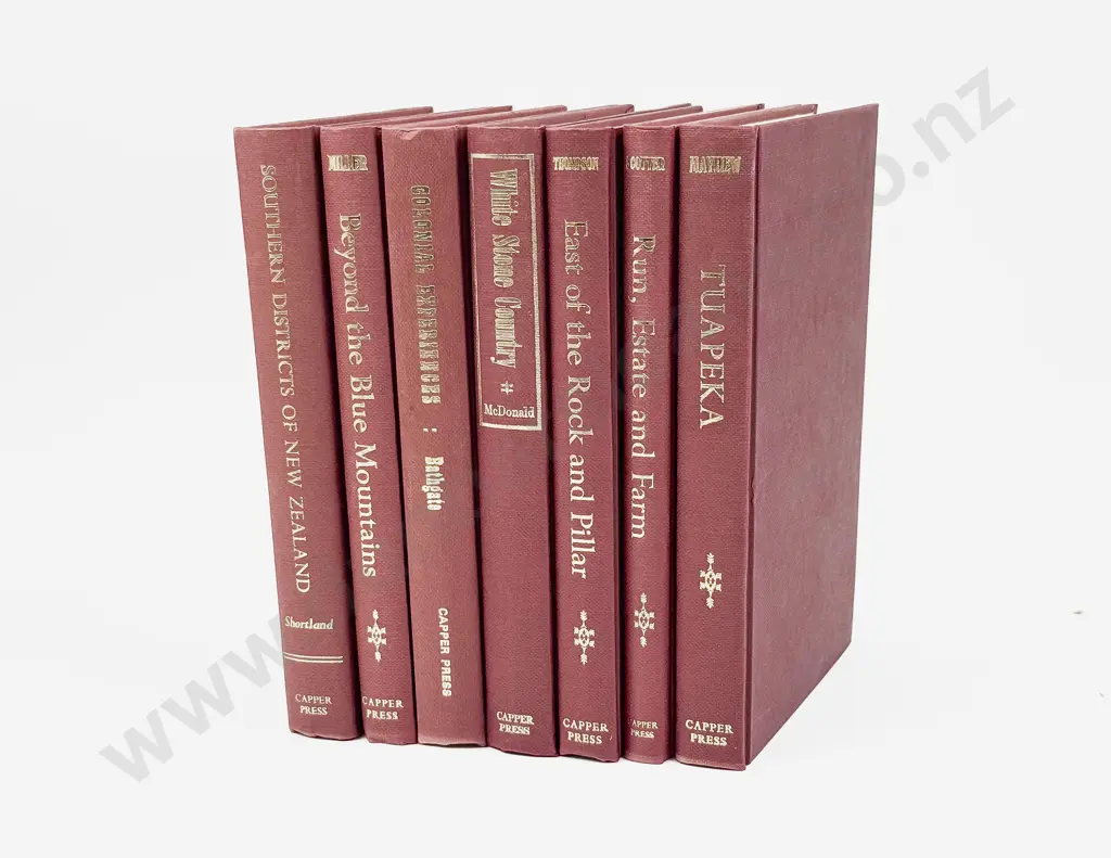 Seven Assorted Capper Press Volumes Image 1++