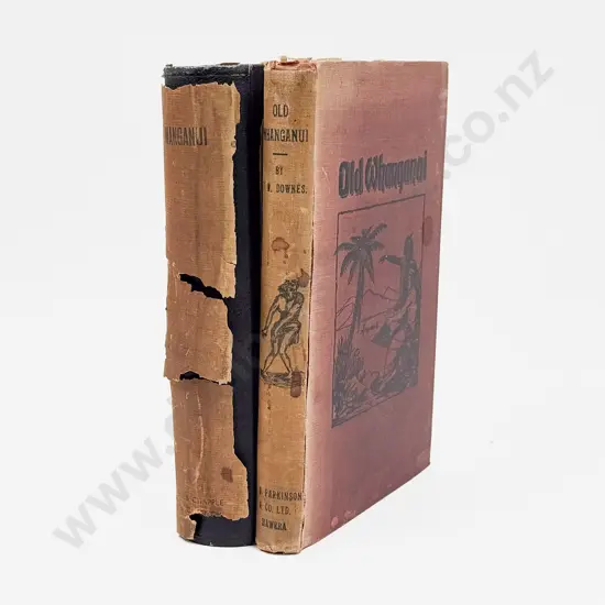 Wanganui by L.J.B. Chapple & H.C. Vitch together with Old Whanganui by T.W. Downes