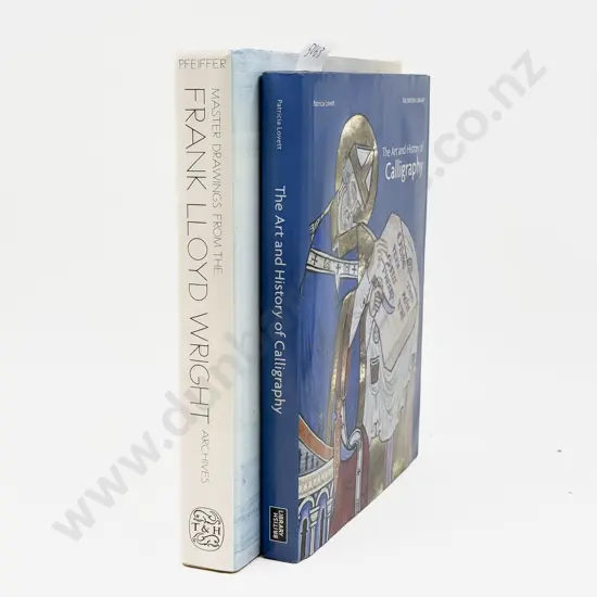 The Art & History of Calligraphy together with Frank Lloyd Wright Reference