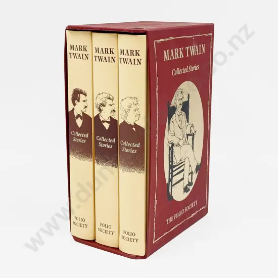 Folio Society - Mark Twain Collected Stories - Three Volume Box Set
