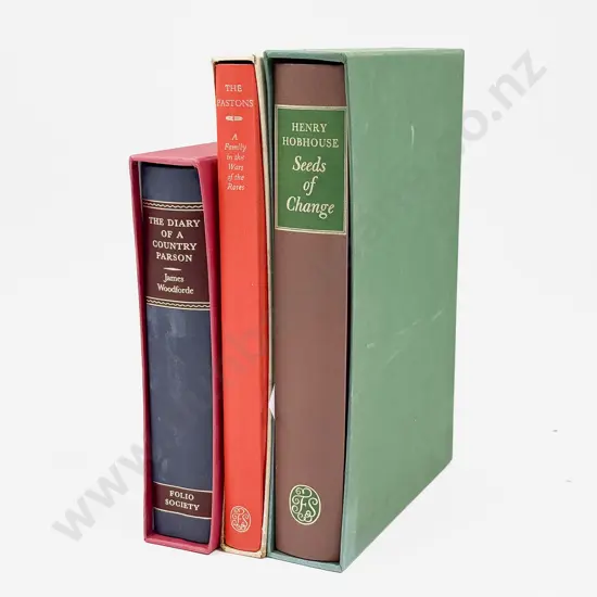 Three Folio Society Volumes
