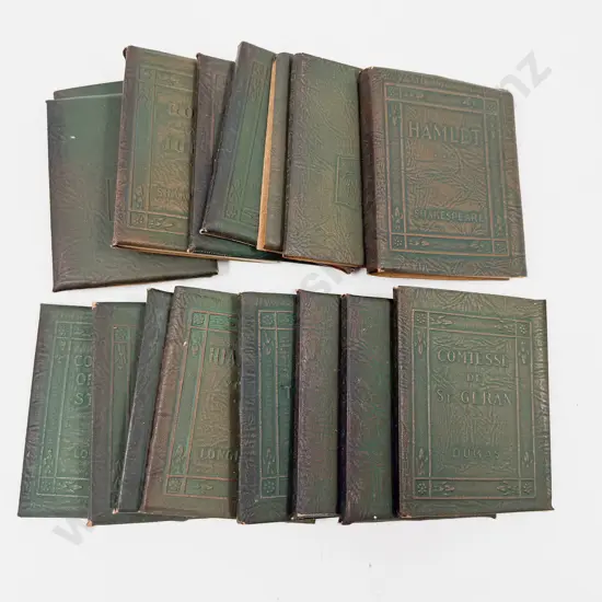 Various Volumes of The Little Leather Library