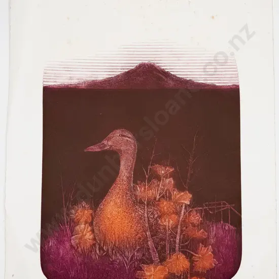 Merle Bishop - "Takapuna" - Ltd Ed Print