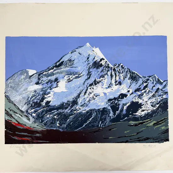 Van Aalst - "H.M. Mt Cook" - Ltd Ed Print