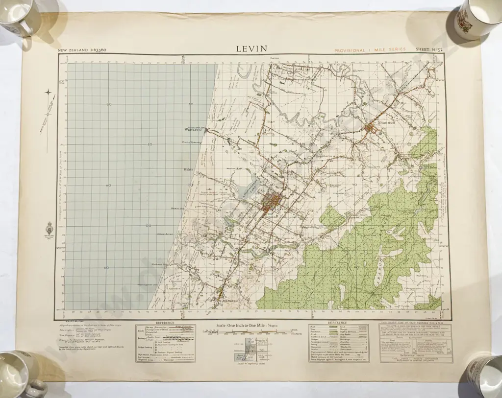 Three Vintage NZ Maps Image 1++