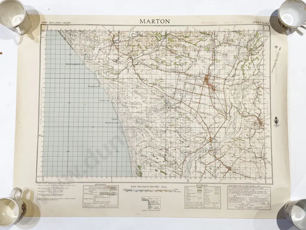 Three Vintage NZ Maps Image 1++