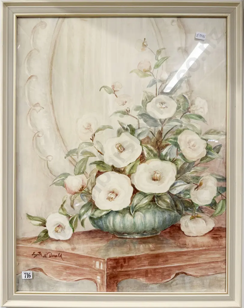 Myrtle McDonald - Floral Still Life - Watercolour Image 1++