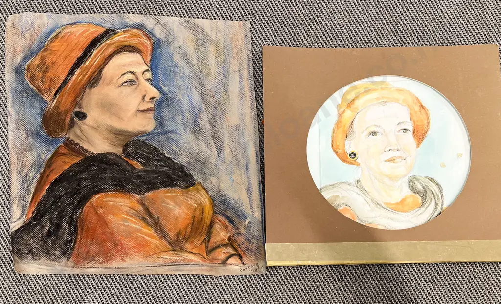Qty of Assorted Unframed Artworks Image 1++