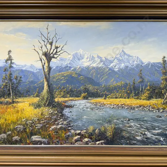 Richard Ponder - "West Coast" - Oil on Board