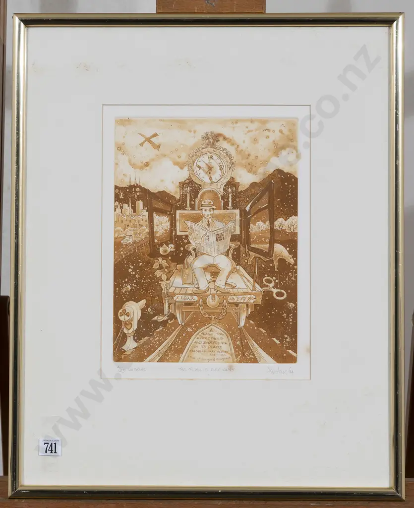 Gary Tricker - "The Public Servant" - 1st State Ltd Edition Image 1++