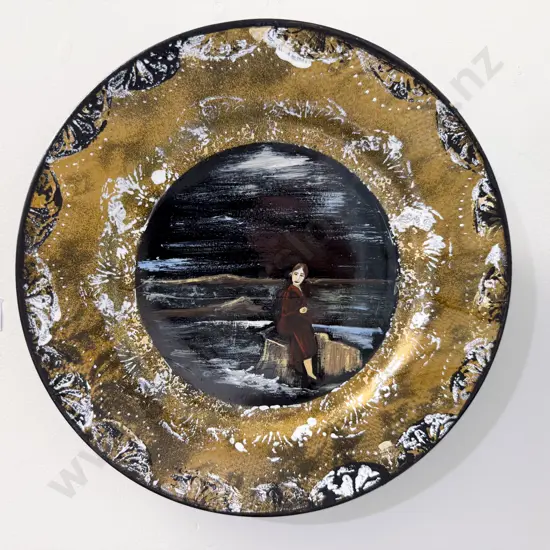 M. J. Campbell - "Nana II" - Painted Ceramic Plate