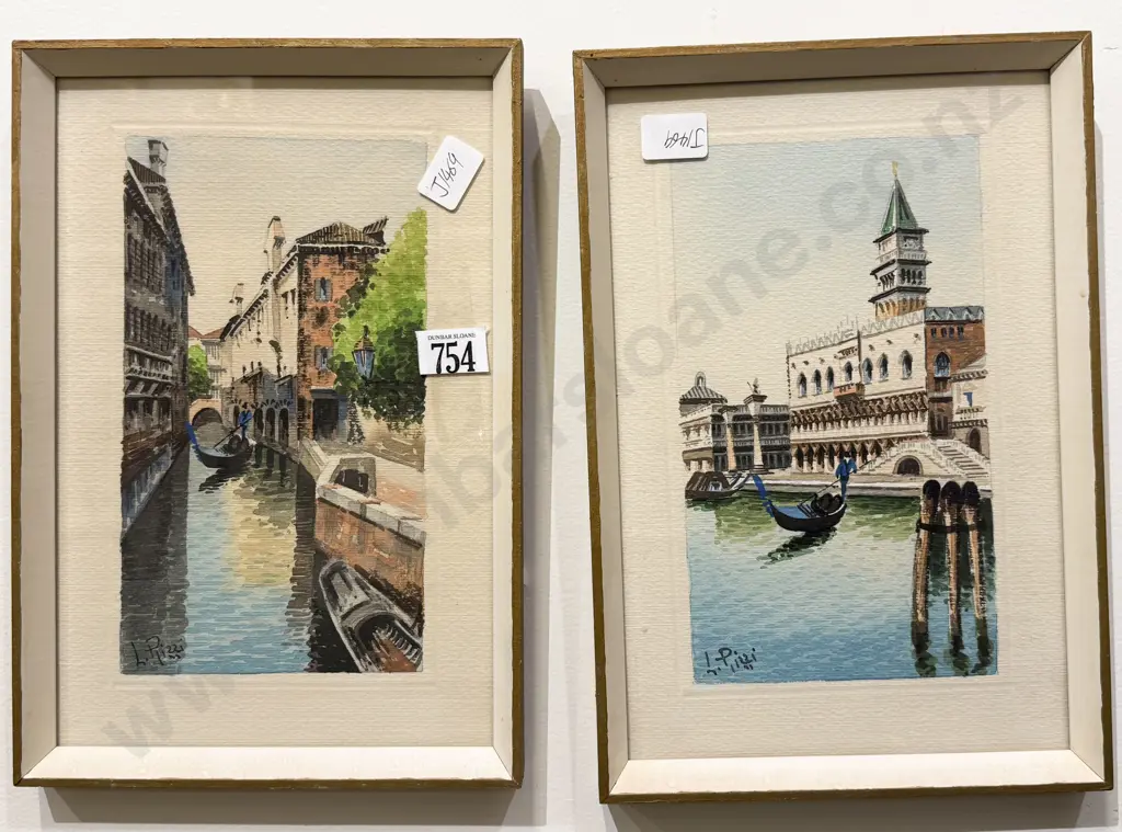 A Pair of European Watercolours Image 1++