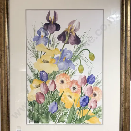 Sue Hourigan - Floral Still Life - Watercolour