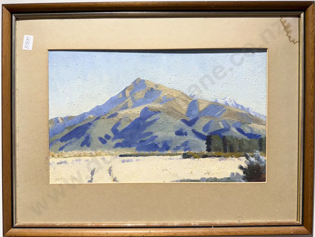 Two Works by A. A. Deans - Landscape Oils on Board Image 1++