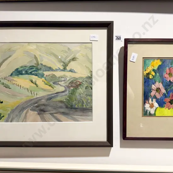 Two Framed Watercolours