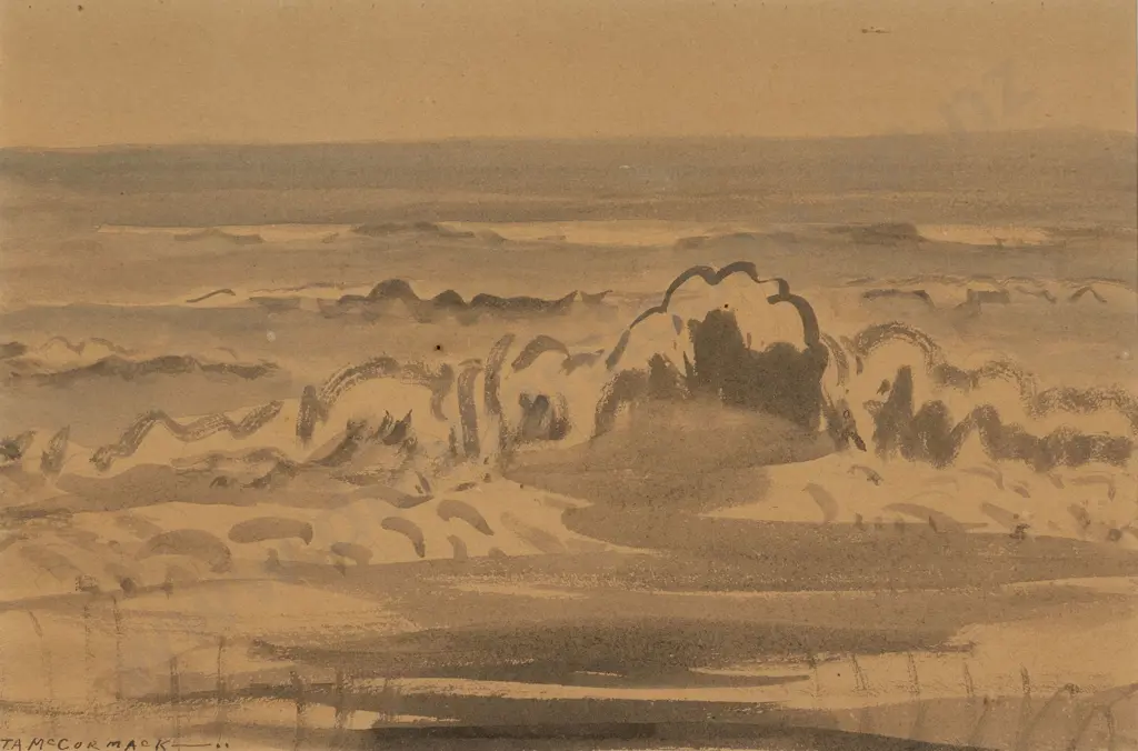 T. A. McCormack - "The Wave" - Watercolour Image 1++