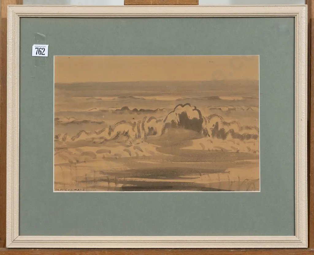 T. A. McCormack - "The Wave" - Watercolour Image 1++
