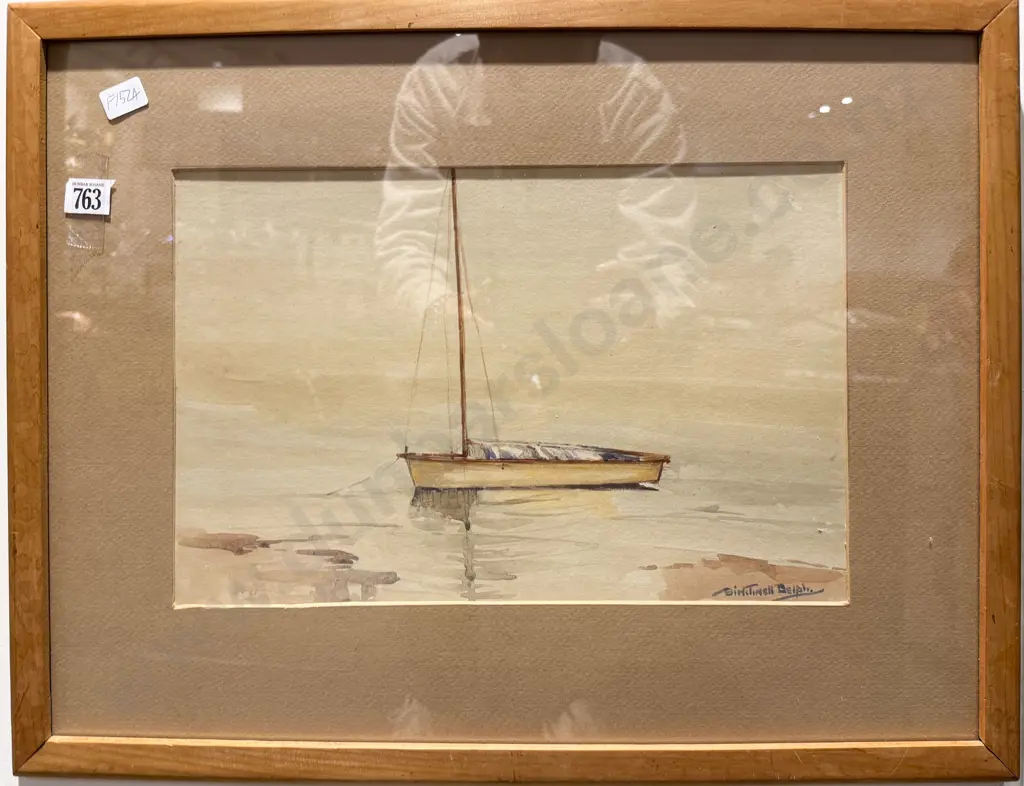 Binctinell Delph - Coastal Scene - Watercolour Image 1++
