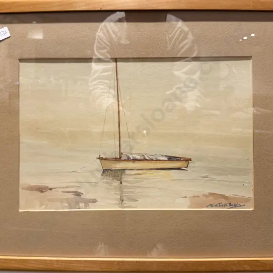 Binctinell Delph - Coastal Scene - Watercolour