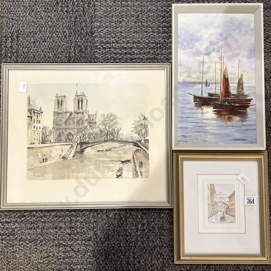 Three Assorted Artworks