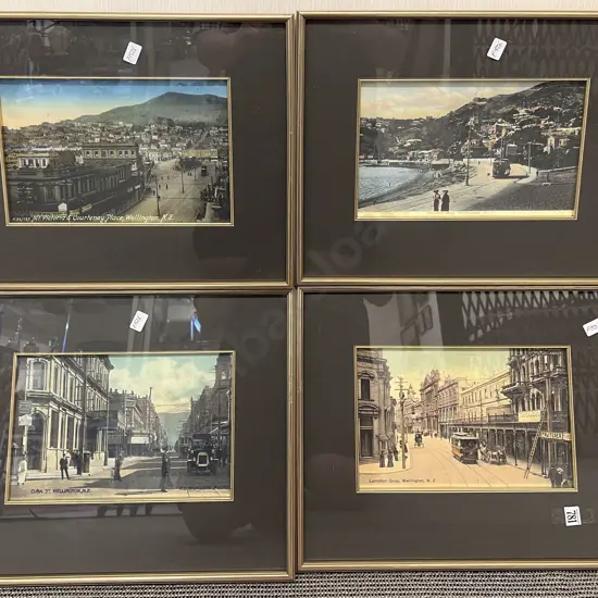 A Set of Four Framed Wellington Prints