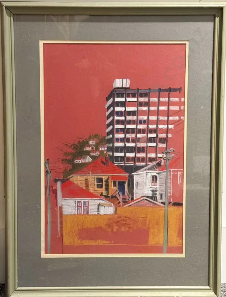 Three Assorted Framed Works Image 1++
