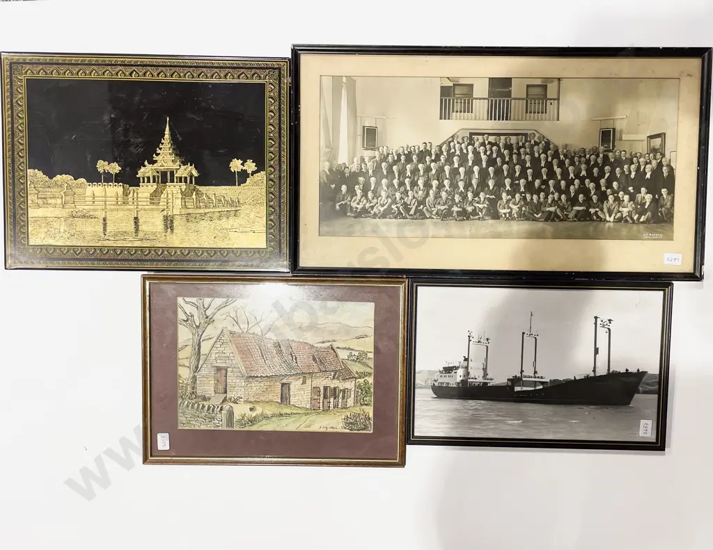 Box of Assorted Artworks Image 1++