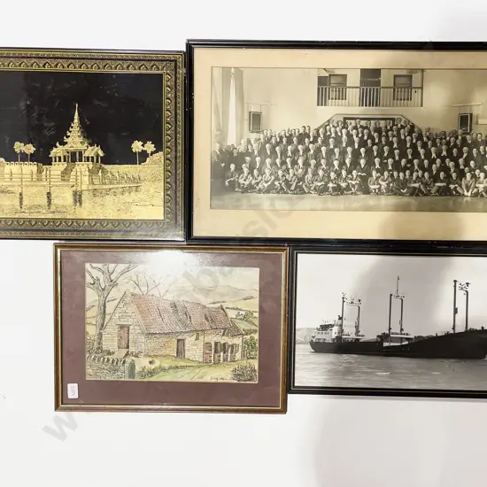Box of Assorted Artworks