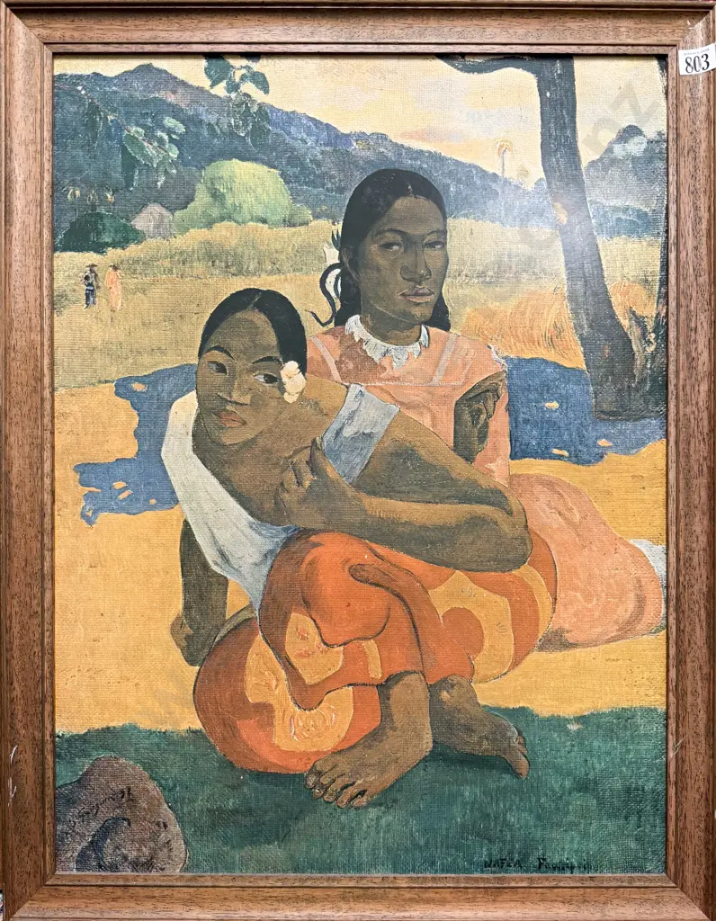 Paul Gauguin - "When Are You Getting Married" - Print Image 1++
