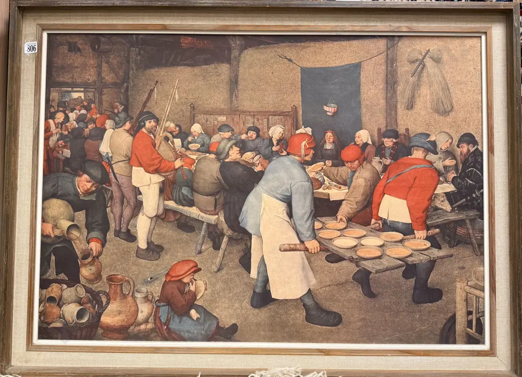 Pair of Framed Classical Prints Image 1++