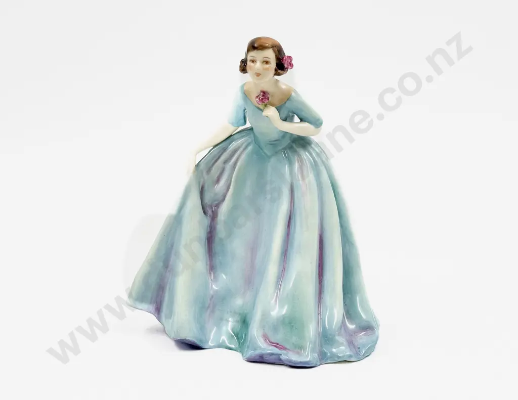 Royal Worcester "Duchess's Dress" Figurine Image 1++