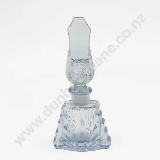 Blue Glass Scent Bottle