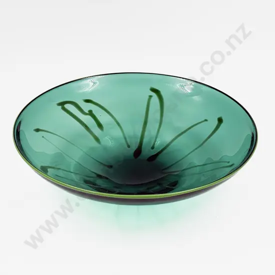 Art Glass Table Bowl by Lynden Over
