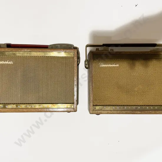 Two Vintage Pacemaker Transistor Radios