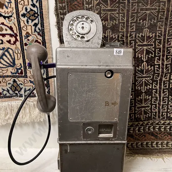 Vintage Dial Pay Phone
