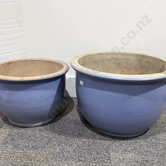 Graduated Pair of Garden Planters